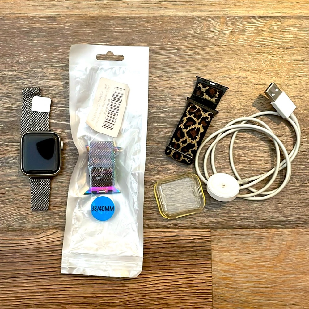 I watch with accessories